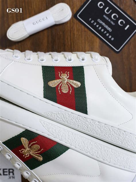 giày gucci bee|Gucci con ong shoes.